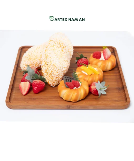 Premium-grade wholesale serving tray made from carbonized bamboo. Durable, eco-friendly, artisanal finish for HORECA, retail & home use. Bulk orders welcome.