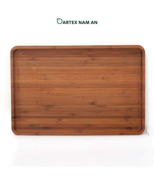Premium-grade wholesale serving tray made from carbonized bamboo. Durable, eco-friendly design for HORECA, retail & home use. Bulk & custom orders welcome.