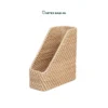 Optimize desk storage with our Wholesale Magazine Holder. Handwoven from natural rattan, this rattan file organizer functions as a woven magazine rack and rattan desk file holder for HORECA, corporate offices, and retail. Bulk ready.