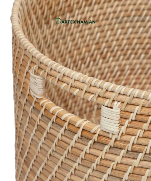 Expand your inventory with our Rattan Wholesale Storage Basket set of 4. Handwoven from natural rattan, this rattan storage basket and woven storage basket collection offers a durable, nesting rattan basket solution for HORECA amenities, offices, and home retail. Bulk order ready.