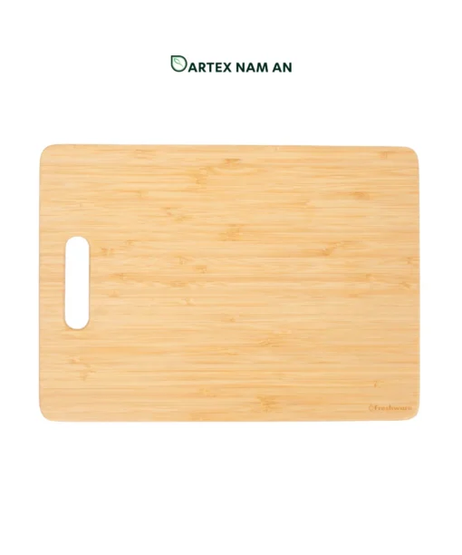 Upgrade food service operations with our natural bamboo Wholesale Serving Tray. Dual-purpose design serves as a charcuterie platter, prep cutting board, and drink server for HORECA venues and lifestyle retail. Bulk ready.