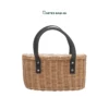 Upgrade outdoor dining and gift packaging with our handwoven natural rattan Wholesale Picnic Basket tote. Features riveted leather handles and soft interior cloth lining. Bulk trade ready.