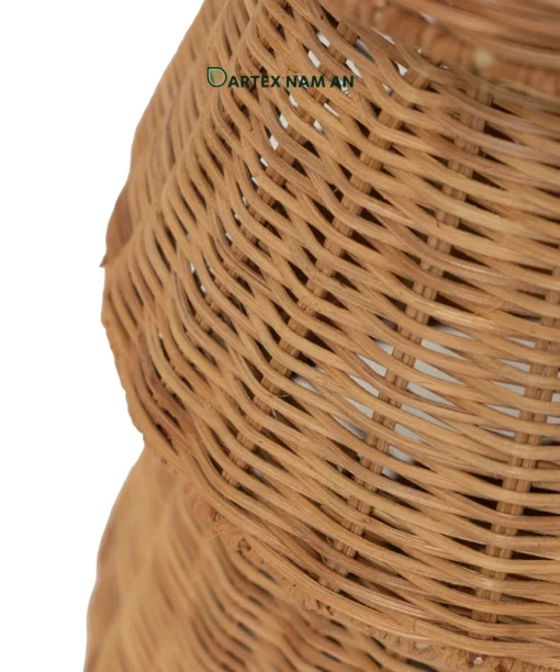 Boost seasonal sales with our Wholesale Rattan Christmas Tree. Handwoven 3-tier rattan tree with a bow topper. Eco-friendly festive decor for HORECA venues, corporate offices, and lifestyle home retail. Bulk order ready.