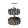 Maximize vertical table presentation with our 2-tier Wholesale Serving Tray. Handwoven from natural rattan with scalloped rims and a top ring handle for HORECA buffets, corporate offices, and lifestyle home retail. Bulk order ready.