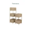 Maximize floor and vertical storage with our natural seagrass Wholesale Shelf unit. Features 2-tier and 3-tier standing towers with deep woven basket shelves for HORECA and home. Bulk ready.