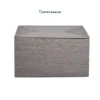 Upgrade commercial inventory with our handwoven grey rattan Storage Box Wholesale with lid. Rectangular lidded trunk for towels, linens, and guest amenities. Bulk trade ready.